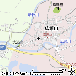 佐賀県西松浦郡有田町広瀬山1953周辺の地図