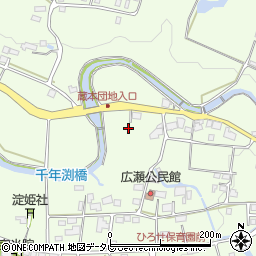 佐賀県有田町（西松浦郡）広瀬周辺の地図