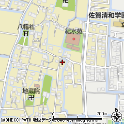 佐賀県佐賀市東与賀町大字飯盛1163周辺の地図