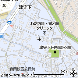 コーポ田崎周辺の地図