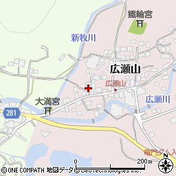 佐賀県西松浦郡有田町広瀬山1954周辺の地図
