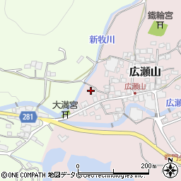 佐賀県西松浦郡有田町広瀬山1960周辺の地図