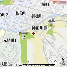 愛媛県宇和島市神田川原116周辺の地図