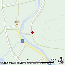 愛媛県北宇和郡松野町富岡1662周辺の地図
