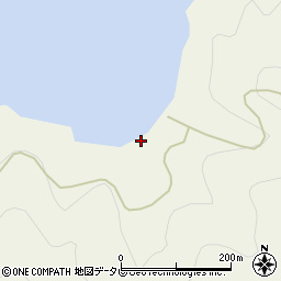 愛媛県宇和島市戸島446周辺の地図