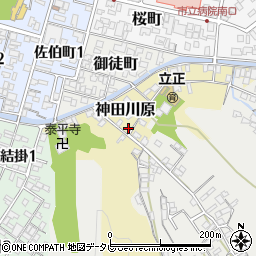 愛媛県宇和島市神田川原108周辺の地図