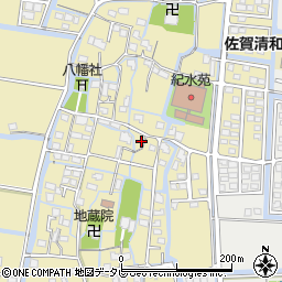 佐賀県佐賀市東与賀町大字飯盛1179周辺の地図