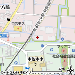 ＪＡ福岡大城大木集荷場周辺の地図
