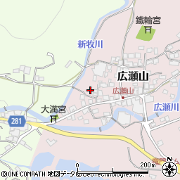 佐賀県西松浦郡有田町広瀬山1969周辺の地図