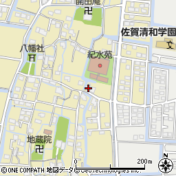 佐賀県佐賀市東与賀町大字飯盛1167周辺の地図