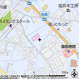 〒831-0005 福岡県大川市向島の地図