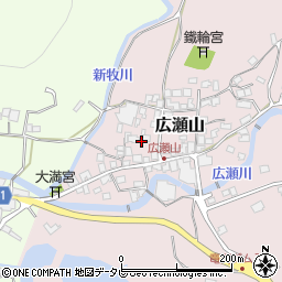 佐賀県西松浦郡有田町広瀬山甲1923周辺の地図