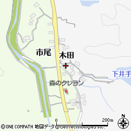 大分県大分市市尾727周辺の地図