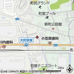 佐賀県杵島郡大町町福母181-24周辺の地図