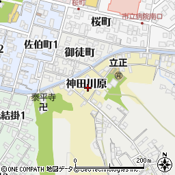 愛媛県宇和島市神田川原66周辺の地図