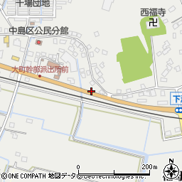 佐賀県杵島郡大町町福母510周辺の地図