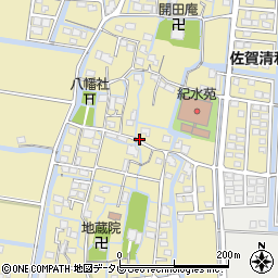 佐賀県佐賀市東与賀町大字飯盛1178周辺の地図