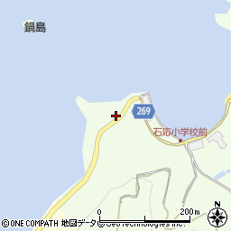 愛媛県宇和島市石応1639周辺の地図