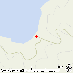 愛媛県宇和島市戸島424周辺の地図