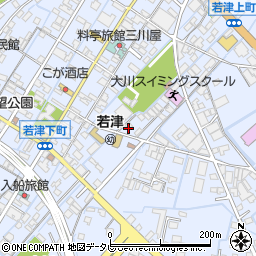 福岡県大川市向島2065-10周辺の地図