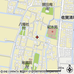 佐賀県佐賀市東与賀町大字飯盛1180周辺の地図
