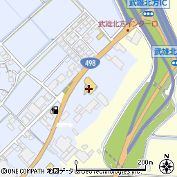 トヨタカローラ佐賀　武雄店周辺の地図