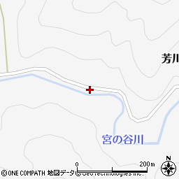 高知県高岡郡四万十町芳川85周辺の地図