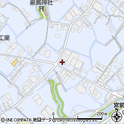 大石茶園大川店周辺の地図