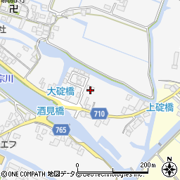 福岡県大川市酒見943周辺の地図