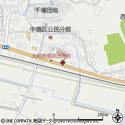 佐賀県杵島郡大町町福母1179周辺の地図