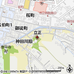 愛媛県宇和島市神田川原61周辺の地図