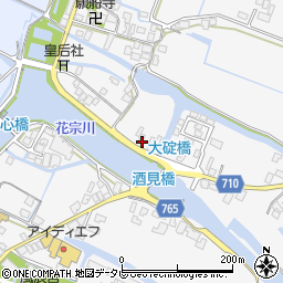 福岡県大川市酒見970周辺の地図