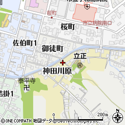 愛媛県宇和島市神田川原88周辺の地図