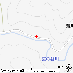高知県高岡郡四万十町芳川86周辺の地図