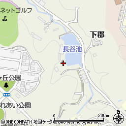 大分県大分市下郡458周辺の地図