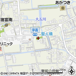 佐賀県佐賀市浮盃周辺の地図