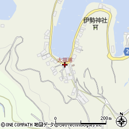 大福浦周辺の地図