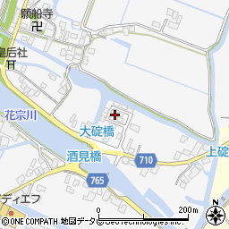 福岡県大川市酒見944-13周辺の地図