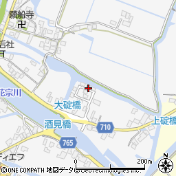 福岡県大川市酒見944-9周辺の地図