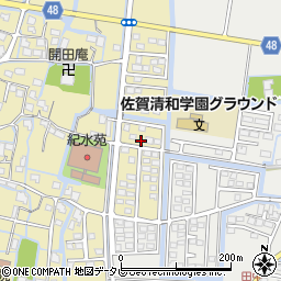 佐賀県佐賀市東与賀町大字飯盛215周辺の地図
