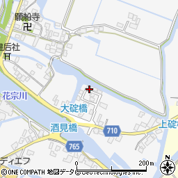 福岡県大川市酒見944-8周辺の地図