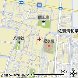 佐賀県佐賀市東与賀町大字飯盛1195周辺の地図