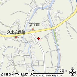 大分県大分市久土467周辺の地図