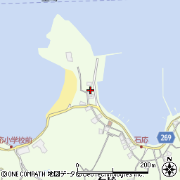 愛媛県宇和島市石応1348周辺の地図