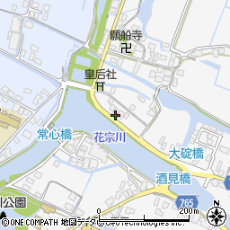 福岡県大川市酒見1018-1周辺の地図