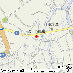 大分県大分市久土1317周辺の地図