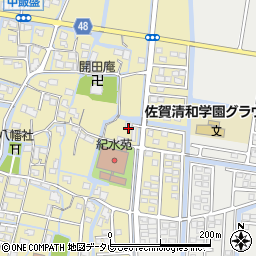 佐賀県佐賀市東与賀町大字飯盛1230周辺の地図