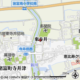 佐賀県佐賀市東寺井周辺の地図