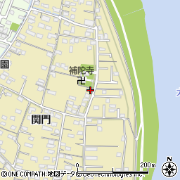 大分県大分市関園577-1周辺の地図