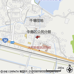 佐賀県杵島郡大町町福母1171周辺の地図